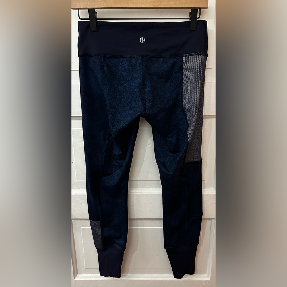 Lululemon Wunder Under Pant *Full-On Luon (Sashiko) Sz 6 - Picture 4 of 8